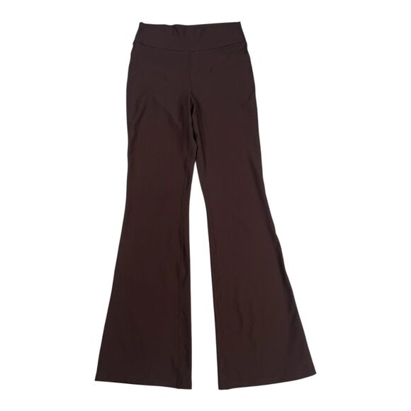 Old Navy Active Powersoft Extra High Rise Flare Pants Brown Women's Small Go Dry - Picture 1 of 3